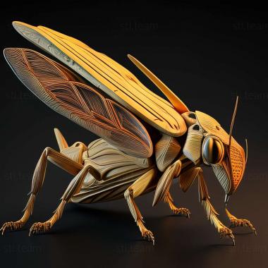 3D модель Brachinus adustipennis (STL)